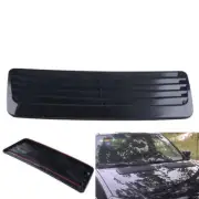 Universal Car Bonnet Louver Hood Air Vent Grille Panel Scoop Louver Carbon Fiber
