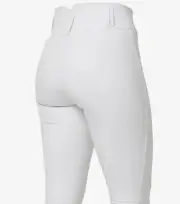 PEI Sophia Ladies Full Seat High Waist Riding Breeches - White