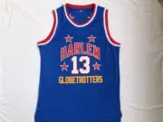Wilt Chamberlain #13 Harlem Globetrotters New Basketball Jersey