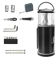 YAVQVIN Tool Light for Camping - Kit LED Lantern with Tool Kit,Fishing Tool Kit, Portable Lamp Hardware Tool Set for Fishing, Home, Men, Hiking, Family, Friends