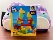 MEGA Brands - MEGA BLOKS® Let's Build It! 40 Piece Set Brick - Free Shipping!!