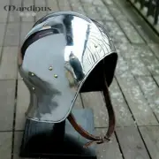Medieval Tempered Steel Lebka Sallet Medieval helmet Polish Knight Costume Gift