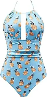 [Generic] Halter Swimsuits for Women - Sexy Up Swimwear,Backless, Sexy Elastic & Soft Bathing Suit for Water, Honeymoon Trip