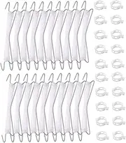 Kisangel Gardening Support Hooks 40pcs Set Planting Hooks Sling for Outdoor Material for Cucumber Tomato Vegetable
