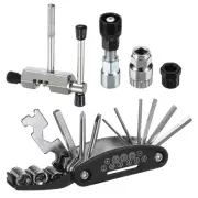 Bike Tool, Multitool, Chain Cutter, Bracket Freewheel Remover, Crank Puller