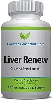 Liver Cleanse Detox & Repair Formula | 22 Herbs Support Supplement: Milk Thistle Extract, SILYMARIN, N-Acetyl CYSTEINE, Beet, Artichoke, Dandelion, Chicory Root | 60 Capsules 30 Day Supply