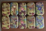 POKEMON Scarlet & Violet 151 Mini Tin (2 Booster Packs) Sealed. QTY 10