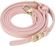 [PerGar] Handbag Strap, Leather Shoulder Bag Replacement Strap, Replacement Crossbody Bag Handles for DIY Leather Craft Accessory(Pink Dogwood)
