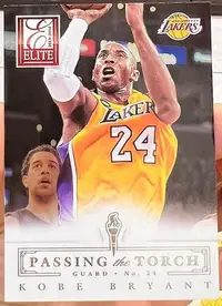 在飛比找Yahoo!奇摩拍賣優惠-NBA 球員卡 Kobe Bryant 2013-14 El