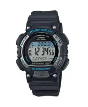 CASIO Child Digital Eco-Drive Casual Watch Classic Dress Silver color Dial Water