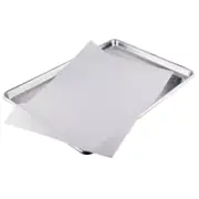 Half Sheet Parchment Paper 12" x 16" Size Quilon Baking Pan Liners Cookies Oven
