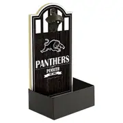 Penrith Panthers NRL Wall Bottle Opener Sign with Catcher