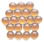 20 x Soft Shades of Mother Earth Glass Mosaic, Leadlight Pebbles, Stones