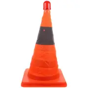 LED Traffic Cone Road Reflectors Marker Cones Collapsible Safety