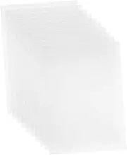 STOBAZA 10pcs Filter Plate Transparency Light Filter Light Filter Film Plastic Film for Photo Film Light Filter Color Light Filter Light Diffuser Film Color Absorbing Film Transparent