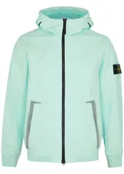 Stone Island Soft Shell-R Jacket - Aqua - M M