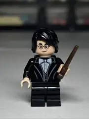 LEGO Harry Potter Minifigure Black Suit White Bow Tie hp184 75948