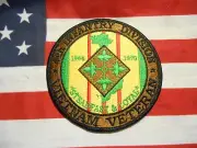 4TH INFANTRY DIVISION VIETNAM VETERAN POCKET PATCH 4"