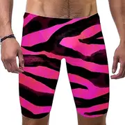 [VBFOFBV] Men's Printed Jammer Swimsuit Swim Shorts, Abstract Tie-Dye Art Cosmic Planet Modern