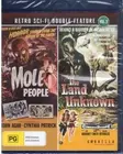 Retro Sci-Fi Double Feature Vol 3 The Mole People The Land Unknown Blu-ray NEW
