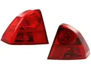 Rear Tail Light Set For 03-05 Honda Civic Sedan 4dr HP61T2 (for: Honda Civic)