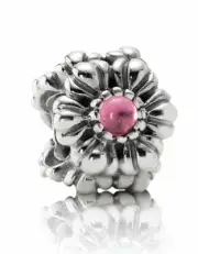 Pandora October Birthstone Pink Tourmaline Charm 790580TU (Retired)