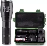 New Ezonedeal Rechargeable Flashlight LED Torch 2000 Lumens XML T6 LED Free Ship