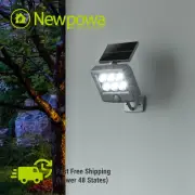 Newpowa Solar Lights Outdoor Angle Adjustable Waterproof Solar Sensor Lights