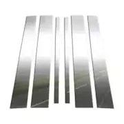 Chrome Pillar Post Covers for 2017-2022 Nissan Armada 6 Pieces (for: Nissan)