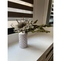 在飛比找Yahoo!奇摩拍賣優惠-盆花花瓶 居家擺設 居家擺飾 過年擺設 花器 應景盆花 高仿
