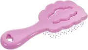 Beavorty Travel-friendly Detangler Hair Brush Cartoon Painless for Kids Scalp Massager Dry Wet Hair Comb