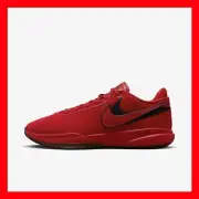 Nike LeBron XX Gym Red /Burgundy Crush/Black DV1193-600 Men's Size 14 NO LID