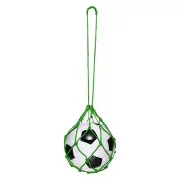 Solo Soccer Training Ball Net Fits Ball Size 3, 4, 5, Green