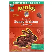 Annie's Homegrown, Organic Bunny Grahams™, Chocolate, 7.5 oz (213 g)