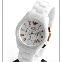 在飛比找Yahoo!奇摩拍賣優惠-ARMANI亞曼尼手錶男女款  時裝玫瑰金情侶錶