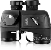 10X50 Binoculars Navy Telescope with Compass HD Rangefinder For Hunting