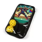 RHINO Pickleball Paddle & Ball Set - Rad Animalz - 2 Player Starter Kit