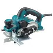 New Makita KP0810 Powerful Ergonomic 850W 82mm Rebate Planer with 2x TCT Blades