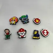 7 piece Paw Patrol Shoe Carms For Crocs
