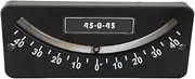 Ship Inclinometer - Car Inclinometer Tilt Gauge | Car On-Board Meter - Shatter-Proof Indicator | Skiing and Snowboarding Meter, Trail Inclinometer Wide Applicable