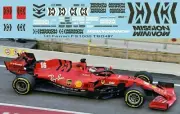 1/43 Decals for Ferrari SF1000 2020 TB Decal TBD497
