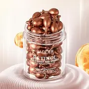 Retinol Multi-Active Anti-Wrinkle Face Serum Capsules with Collagen, Niacinamide, and Moisturizing Ingredients