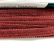 Conso 7/8" Scroll Gimp Trim Style 021974 Dusty Rose 4 Yards