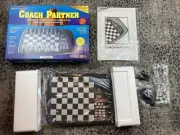 NEW Vintage 1995 Saitek Garry Kasparov Coach Partner Electronic Chess Board