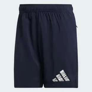 【adidas 愛迪達】短褲 男款 運動褲 亞規 藍 IM1104