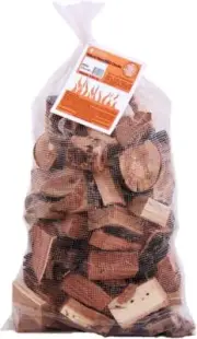 Camerons Products Smoking Wood Chunks (Hickory) ~ 10 lbs Kiln Dried L Cut Chips