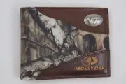 ZEP PRO Virginia Tech Hokies MOSSY OAK Camo Bifold Wallet Tin GIFT Box