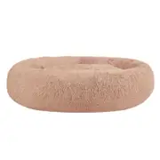 Waggly Dog Bed Plush Taupe (Large)