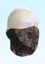 ⭐TREE BARK HALF SKI BIKER SNOWBOARD HUNTING FACE MASK "NEW"