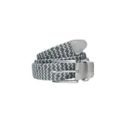 Puma Braided Weave Ash Gray/Slate Sky Belt Men L/XL